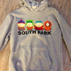 South Park Character Gray Hoodie